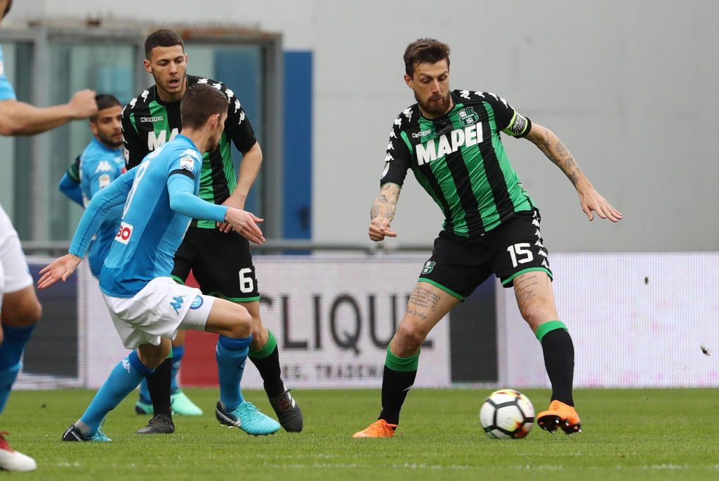 acerbi napoli sassuolo