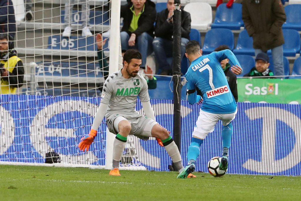 il sassuolo blocca il Napoli