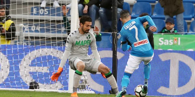 il sassuolo blocca il Napoli