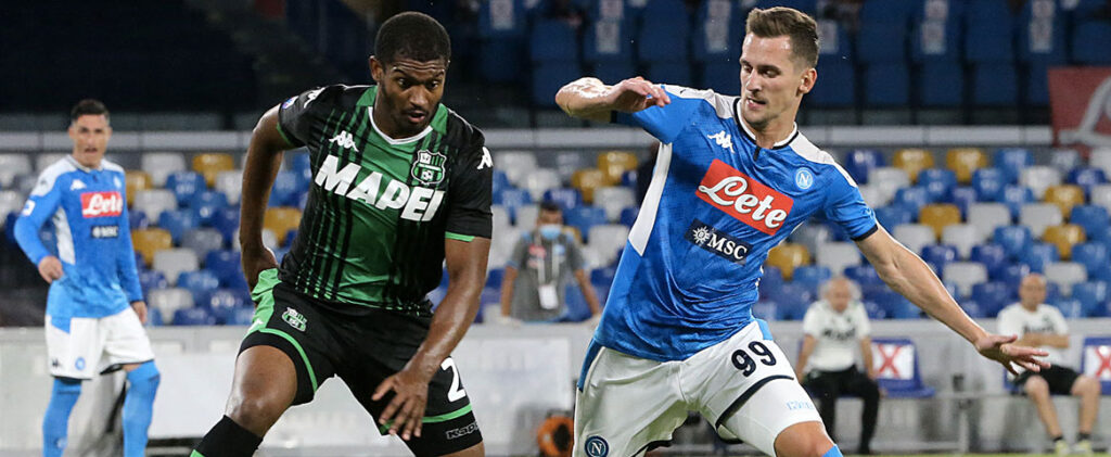 sassuolo-napoli precedenti