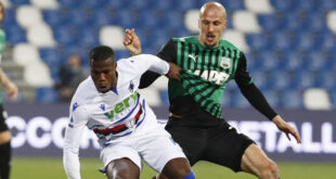 Statistiche Sassuolo Sampdoria 1-0