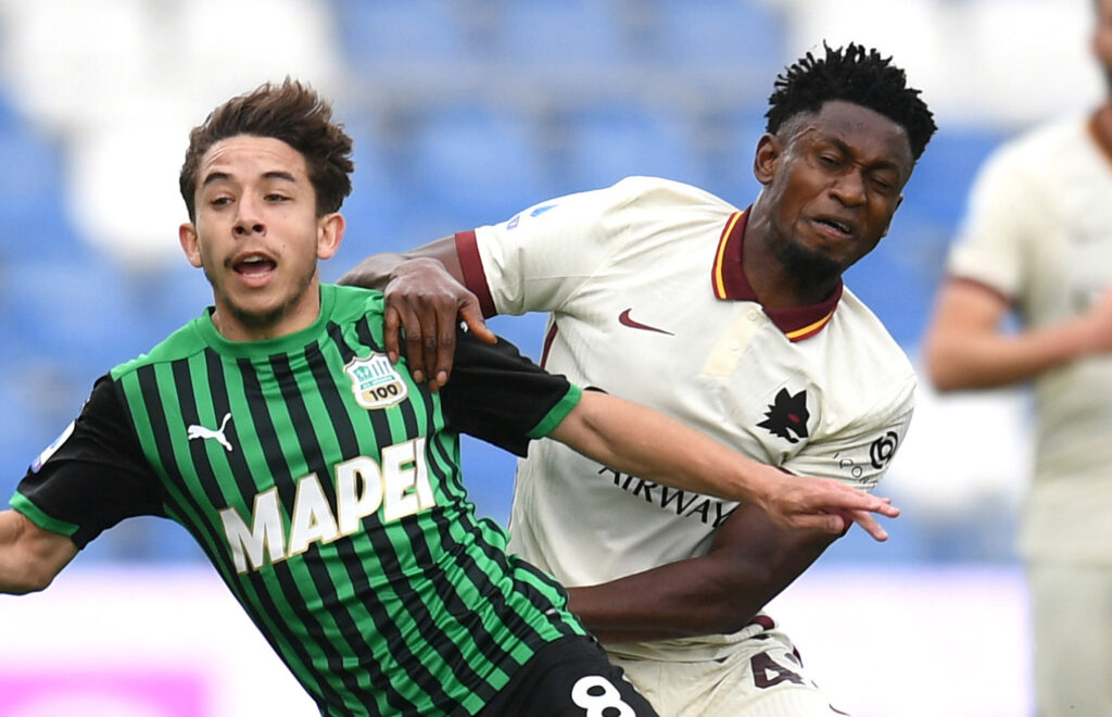 Maxime Lopez, Sassuolo-Roma 2-2