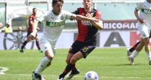 tabellino sassuolo genoa