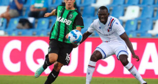 sampdoria sassuolo in tv