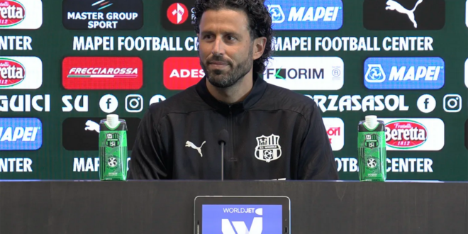 Fabio Grosso prima di Sassuolo-Modena: “La gente ci tiene al derby, faremo il massimo come sempre”